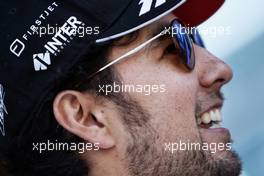 Sergio Perez (MEX) Sahara Force India F1. 03.09.2017. Formula 1 World Championship, Rd 13, Italian Grand Prix, Monza, Italy, Race Day.