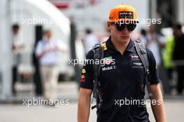 Max Verstappen (NLD) Red Bull Racing. 31.08.2017. Formula 1 World Championship, Rd 13, Italian Grand Prix, Monza, Italy, Preparation Day.