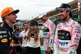 (L to R): Max Verstappen (NLD) Red Bull Racing with Sergio Perez (MEX) Sahara Force India F1 at a Heineken Karting event. 31.08.2017. Formula 1 World Championship, Rd 13, Italian Grand Prix, Monza, Italy, Preparation Day.