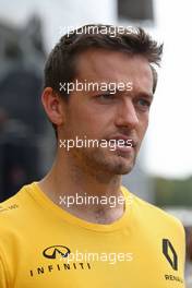 Jolyon Palmer (GBR) Renault Sport F1 Team   31.08.2017. Formula 1 World Championship, Rd 13, Italian Grand Prix, Monza, Italy, Preparation Day.