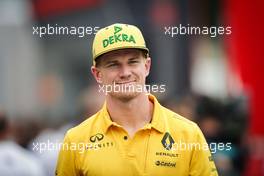 Nico Hulkenberg (GER) Renault Sport F1 Team. 31.08.2017. Formula 1 World Championship, Rd 13, Italian Grand Prix, Monza, Italy, Preparation Day.