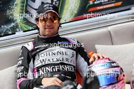Sergio Perez (MEX) Sahara Force India F1. 26.05.2017. Formula 1 World Championship, Rd 6, Monaco Grand Prix, Monte Carlo, Monaco, Friday.