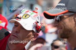A Ferrari fan. 26.05.2017. Formula 1 World Championship, Rd 6, Monaco Grand Prix, Monte Carlo, Monaco, Friday.