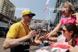 Nico Hulkenberg (GER) Renault Sport F1 Team  26.05.2017. Formula 1 World Championship, Rd 6, Monaco Grand Prix, Monte Carlo, Monaco, Friday.