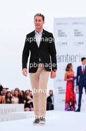 Stoffel Vandoorne (BEL) McLaren at the Amber Lounge Fashion Show. 26.05.2017. Formula 1 World Championship, Rd 6, Monaco Grand Prix, Monte Carlo, Monaco, Friday.