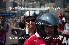 Sebastian Vettel (GER) Ferrari. 26.05.2017. Formula 1 World Championship, Rd 6, Monaco Grand Prix, Monte Carlo, Monaco, Friday.