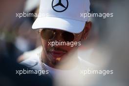 Lewis Hamilton (GBR) Mercedes AMG F1. 26.05.2017. Formula 1 World Championship, Rd 6, Monaco Grand Prix, Monte Carlo, Monaco, Friday.