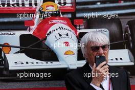 Bernie Ecclestone (GBR). 26.05.2017. Formula 1 World Championship, Rd 6, Monaco Grand Prix, Monte Carlo, Monaco, Friday.