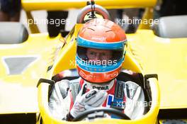 Jean-Pierre Jabouille (FRA) in the Renault RS01. 26.05.2017. Formula 1 World Championship, Rd 6, Monaco Grand Prix, Monte Carlo, Monaco, Friday.