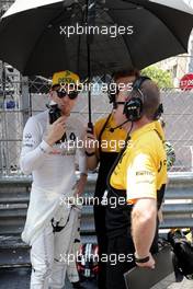 Nico Hulkenberg (GER) Renault Sport F1 Team  28.05.2017. Formula 1 World Championship, Rd 6, Monaco Grand Prix, Monte Carlo, Monaco, Race Day.