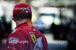 Kimi Raikkonen (FIN) Ferrari at the podium. 28.05.2017. Formula 1 World Championship, Rd 6, Monaco Grand Prix, Monte Carlo, Monaco, Race Day.
