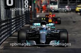 Valtteri Bottas (FIN) Mercedes AMG F1 W08. 28.05.2017. Formula 1 World Championship, Rd 6, Monaco Grand Prix, Monte Carlo, Monaco, Race Day.
