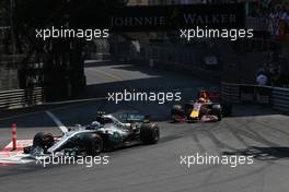 Valtteri Bottas (FIN) Mercedes AMG F1  28.05.2017. Formula 1 World Championship, Rd 6, Monaco Grand Prix, Monte Carlo, Monaco, Race Day.