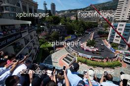 The start of the race. 28.05.2017. Formula 1 World Championship, Rd 6, Monaco Grand Prix, Monte Carlo, Monaco, Race Day.