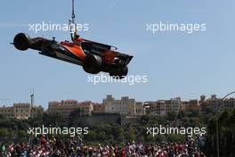 Stoffel Vandoorne (BEL) McLaren F1  28.05.2017. Formula 1 World Championship, Rd 6, Monaco Grand Prix, Monte Carlo, Monaco, Race Day.