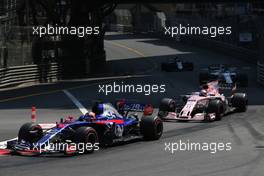 Daniil Kvyat (RUS) Scuderia Toro Rosso  28.05.2017. Formula 1 World Championship, Rd 6, Monaco Grand Prix, Monte Carlo, Monaco, Race Day.