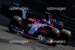 Carlos Sainz Jr (ESP) Scuderia Toro Rosso  28.05.2017. Formula 1 World Championship, Rd 6, Monaco Grand Prix, Monte Carlo, Monaco, Race Day.