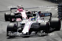 Felipe Massa (BRA) Williams FW40. 28.05.2017. Formula 1 World Championship, Rd 6, Monaco Grand Prix, Monte Carlo, Monaco, Race Day.