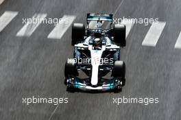 Lewis Hamilton (GBR) Mercedes AMG F1 W08. 27.05.2017. Formula 1 World Championship, Rd 6, Monaco Grand Prix, Monte Carlo, Monaco, Qualifying Day.