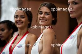 Grid girls. 28.05.2017. Formula 1 World Championship, Rd 6, Monaco Grand Prix, Monte Carlo, Monaco, Race Day.
