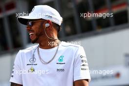 Lewis Hamilton (GBR) Mercedes AMG F1. 25.05.2017. Formula 1 World Championship, Rd 6, Monaco Grand Prix, Monte Carlo, Monaco, Practice Day.