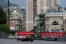 Kimi Raikkonen (FIN) Ferrari SF70H. 25.05.2017. Formula 1 World Championship, Rd 6, Monaco Grand Prix, Monte Carlo, Monaco, Practice Day.