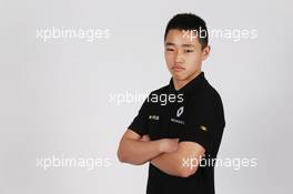 Sun Yue Yang (CHN) Renault Sport Academy Driver. 21.02.2017. Renault Sport Formula One Team RS17 Launch, Royal Horticultural Society Headquarters, London, England.