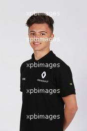 Max Fewtrell (GBR) Renault Sport Academy Driver. 21.02.2017. Renault Sport Formula One Team RS17 Launch, Royal Horticultural Society Headquarters, London, England.