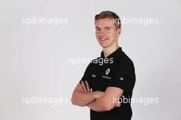 Jarno Opmeer (NLD) Renault Sport Academy Driver. 21.02.2017. Renault Sport Formula One Team RS17 Launch, Royal Horticultural Society Headquarters, London, England.