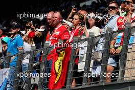 Fans in the grandstand. 30.04.2017. Formula 1 World Championship, Rd 4, Russian Grand Prix, Sochi Autodrom, Sochi, Russia, Race Day.