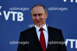Vladimir Putin (RUS) Russian Federation President. 30.04.2017. Formula 1 World Championship, Rd 4, Russian Grand Prix, Sochi Autodrom, Sochi, Russia, Race Day.