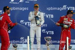 1st place Valtteri Bottas (FIN) Mercedes AMG F1 W08. 30.04.2017. Formula 1 World Championship, Rd 4, Russian Grand Prix, Sochi Autodrom, Sochi, Russia, Race Day.