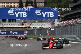 Kimi Raikkonen (FIN) Ferrari SF70H. 30.04.2017. Formula 1 World Championship, Rd 4, Russian Grand Prix, Sochi Autodrom, Sochi, Russia, Race Day.