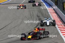 Max Verstappen (NLD) Red Bull Racing RB13. 30.04.2017. Formula 1 World Championship, Rd 4, Russian Grand Prix, Sochi Autodrom, Sochi, Russia, Race Day.