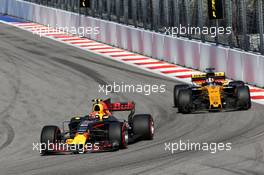 Max Verstappen (NLD) Red Bull Racing RB13. 30.04.2017. Formula 1 World Championship, Rd 4, Russian Grand Prix, Sochi Autodrom, Sochi, Russia, Race Day.