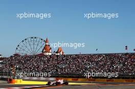 Esteban Ocon (FRA) Sahara Force India F1 VJM10. 30.04.2017. Formula 1 World Championship, Rd 4, Russian Grand Prix, Sochi Autodrom, Sochi, Russia, Race Day.