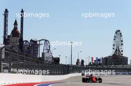 Sebastian Vettel (GER) Ferrari SF70H. 29.04.2017. Formula 1 World Championship, Rd 4, Russian Grand Prix, Sochi Autodrom, Sochi, Russia, Qualifying Day.