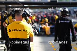 Renault F1 Team  27.04.2017. Formula 1 World Championship, Rd 4, Russian Grand Prix, Sochi Autodrom, Sochi, Russia, Preparation Day.