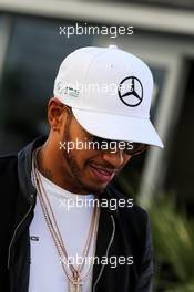 Lewis Hamilton (GBR) Mercedes AMG F1. 27.04.2017. Formula 1 World Championship, Rd 4, Russian Grand Prix, Sochi Autodrom, Sochi, Russia, Preparation Day.