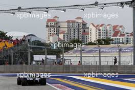 Antonio Giovinazzi (ITA) Haas VF-17 Test Driver. 15.09.2017. Formula 1 World Championship, Rd 14, Singapore Grand Prix, Marina Bay Street Circuit, Singapore, Practice Day.