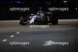 Felipe Massa (BRA) Williams F1 Team  15.09.2017. Formula 1 World Championship, Rd 14, Singapore Grand Prix, Marina Bay Street Circuit, Singapore, Practice Day.