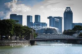 Scenic Singapore. 15.09.2017. Formula 1 World Championship, Rd 14, Singapore Grand Prix, Marina Bay Street Circuit, Singapore, Practice Day.