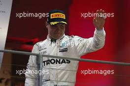 3rd place Valtteri Bottas (FIN) Mercedes AMG F1 W08. 17.09.2017. Formula 1 World Championship, Rd 14, Singapore Grand Prix, Marina Bay Street Circuit, Singapore, Race Day.