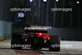 Sebastian Vettel (GER) Scuderia Ferrari  16.09.2017. Formula 1 World Championship, Rd 14, Singapore Grand Prix, Marina Bay Street Circuit, Singapore, Qualifying Day.