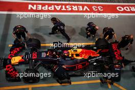 Max Verstappen (NLD) Red Bull Racing RB13.                                16.09.2017. Formula 1 World Championship, Rd 14, Singapore Grand Prix, Marina Bay Street Circuit, Singapore, Qualifying Day.