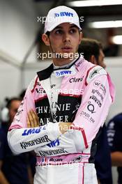 Esteban Ocon (FRA) Sahara Force India F1 Team. 16.09.2017. Formula 1 World Championship, Rd 14, Singapore Grand Prix, Marina Bay Street Circuit, Singapore, Qualifying Day.