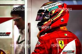 Kimi Raikkonen (FIN) Ferrari. 16.09.2017. Formula 1 World Championship, Rd 14, Singapore Grand Prix, Marina Bay Street Circuit, Singapore, Qualifying Day.