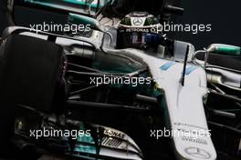 Valtteri Bottas (FIN) Mercedes AMG F1 W08. 16.09.2017. Formula 1 World Championship, Rd 14, Singapore Grand Prix, Marina Bay Street Circuit, Singapore, Qualifying Day.