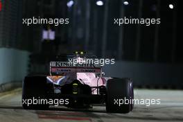 Esteban Ocon (FRA) Force India F1  16.09.2017. Formula 1 World Championship, Rd 14, Singapore Grand Prix, Marina Bay Street Circuit, Singapore, Qualifying Day.