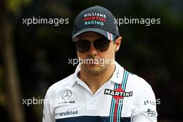 Felipe Massa (BRA) Williams. 16.09.2017. Formula 1 World Championship, Rd 14, Singapore Grand Prix, Marina Bay Street Circuit, Singapore, Qualifying Day.